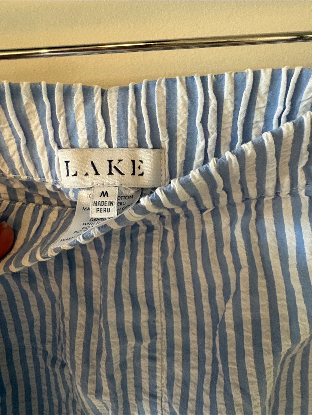 Lake pajamas Blue & White Striped Set - Picture 3 of 7